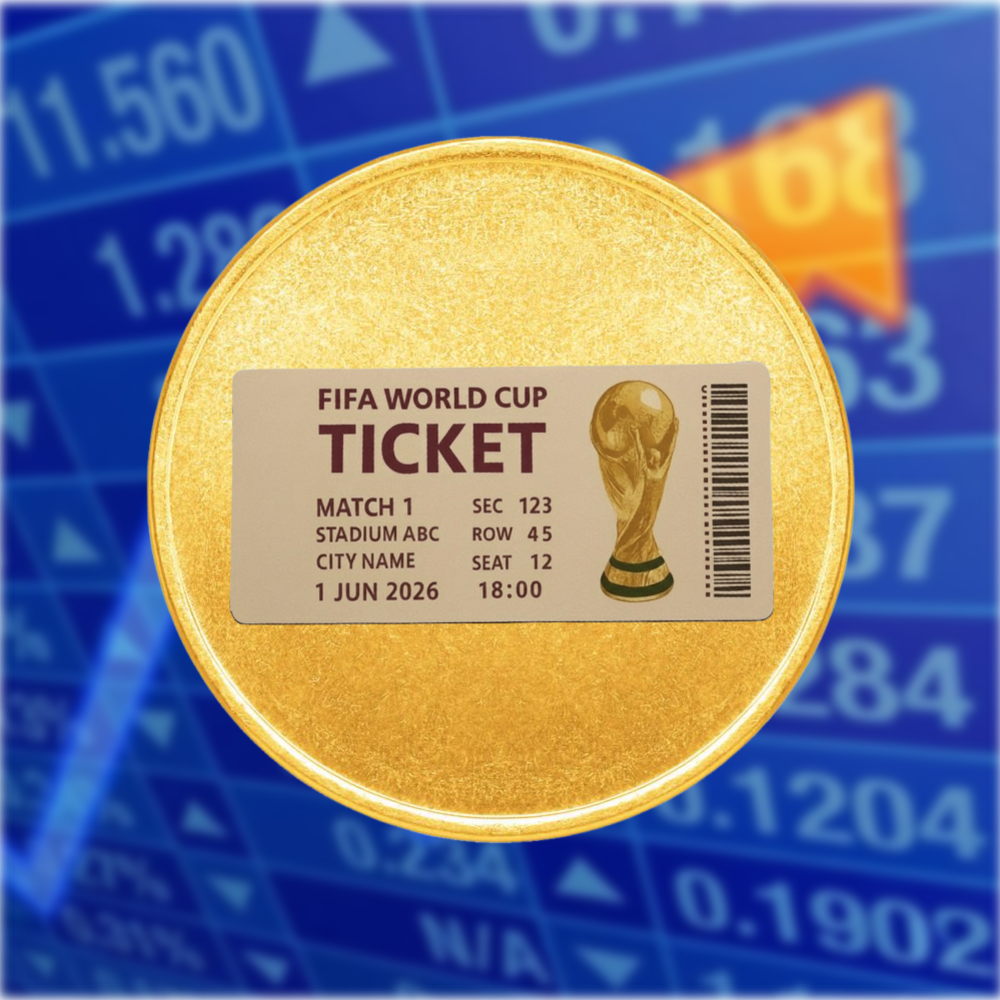 FIFA World Cup Ticket Coin